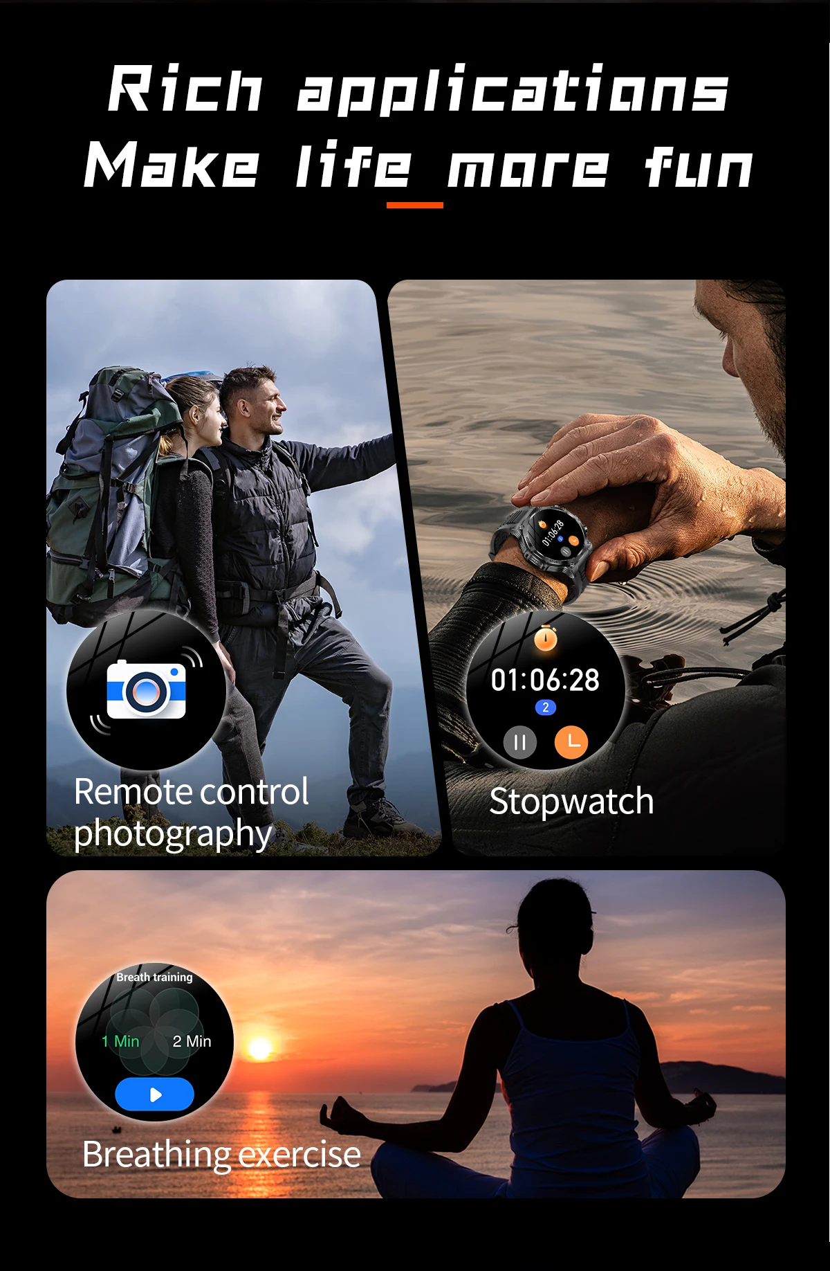 If you are searching for a supplier of a product with perfect quality control and highly competitive prices, which gives you an advantage in expanding your local market, then contact us now!  Competitive suppliers of  2026  AK82 Men's Rugged Smart Watch 1.8'' HD Screen Super Large Memory Health Monitoring for Outdoor Sports Smartwatch