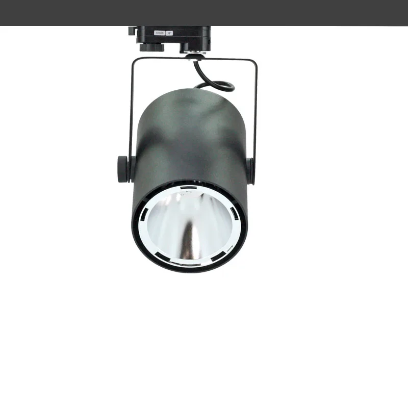 Светодиодная трековая лампа 30 Вт cob с антибликовым направляющим прожектором 30 Вт