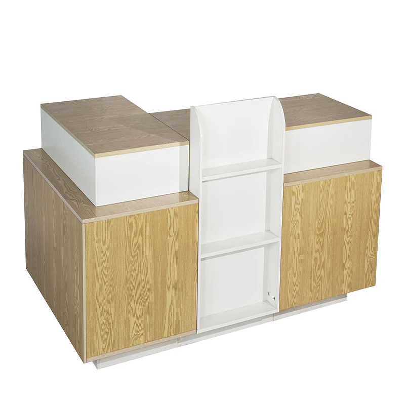 Заказной китайский супермаркет oem на продажу/деревянные кассовые стойки