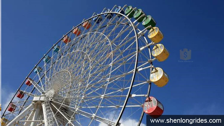 Factory Sale Outdoor Playground Equipment 15/20/25.8/30/42/46/50/88M Ferris Wheel Commercial Amusement Park Rides