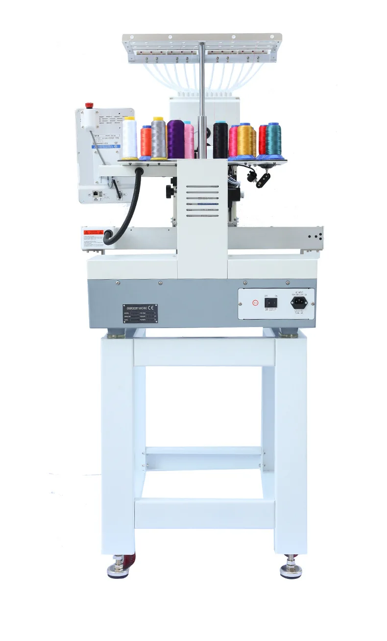 Rotating Label Lace Making Computerized Rack Embroidery Machine Price