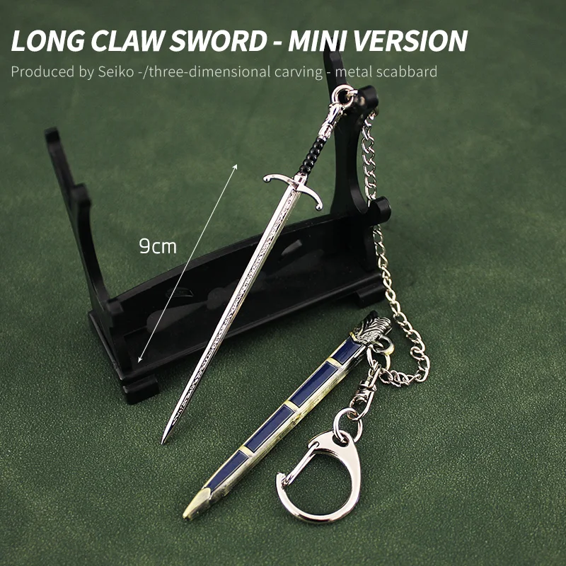 Mini Metal Keychain Game of Thrones Season 1 2 3 Jon Snow Arthur Dayne Jaime Lannister Sword Keychain Toy Metal Key Chains