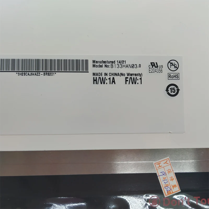 Laptop Display Screen Lcd Panel 13.3 Inch LCD Screen B133HAN03.0 Display 1920x1080 for Acer Aspire S7-391 LED