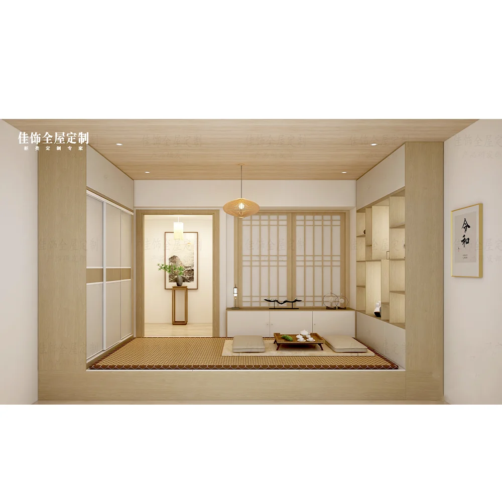 Modern Design Bedroom Furniture Wooden Bed Frame Custom Size ...