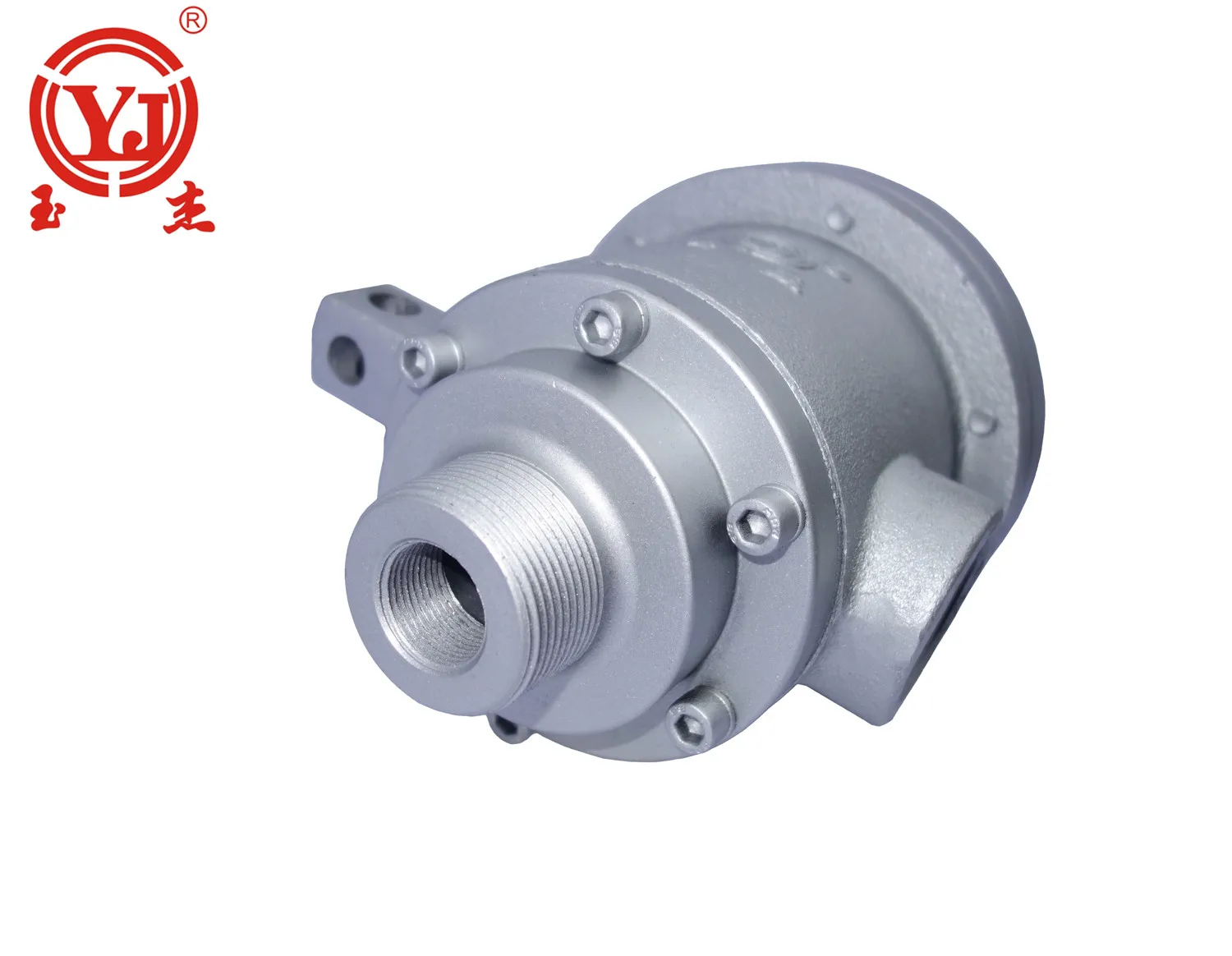 High Pressure Double-Pass Split Design Rotary Joint Cast Iron Housing with Positive Spherical Seal