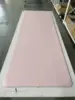 Esterilla de yoga de PU de 5 mm en rosa suave