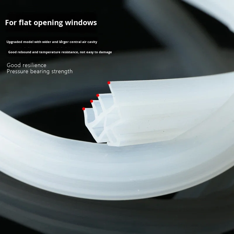 Window silicone seal strip universal strip waterproof dustproof windproof sound insulation warmth preservation
