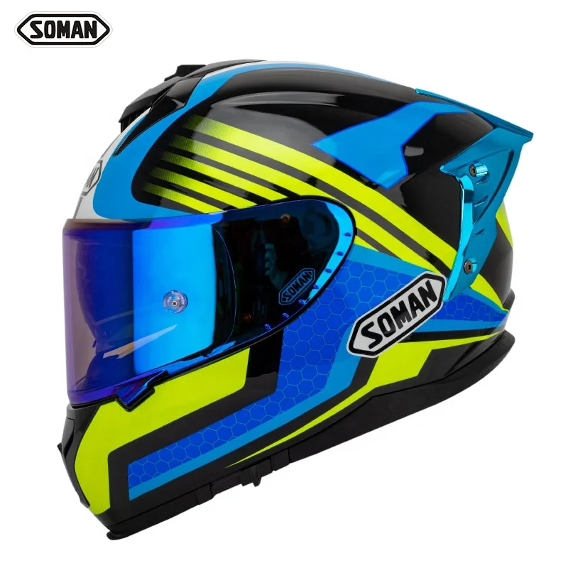 SLKE Available ABS Full Face Predator Helmets Motorbike Motorcycle  Motor Aline Helmet