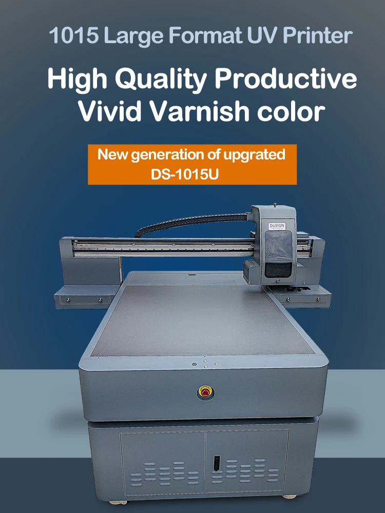 A0 Size Uv Led Flatbed Printer For 
