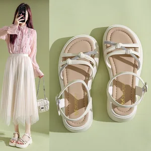 0511 Wholesale New Summer Designer Trend Women Shoes Outdoor Casual Slippers Woman Flat Sandals