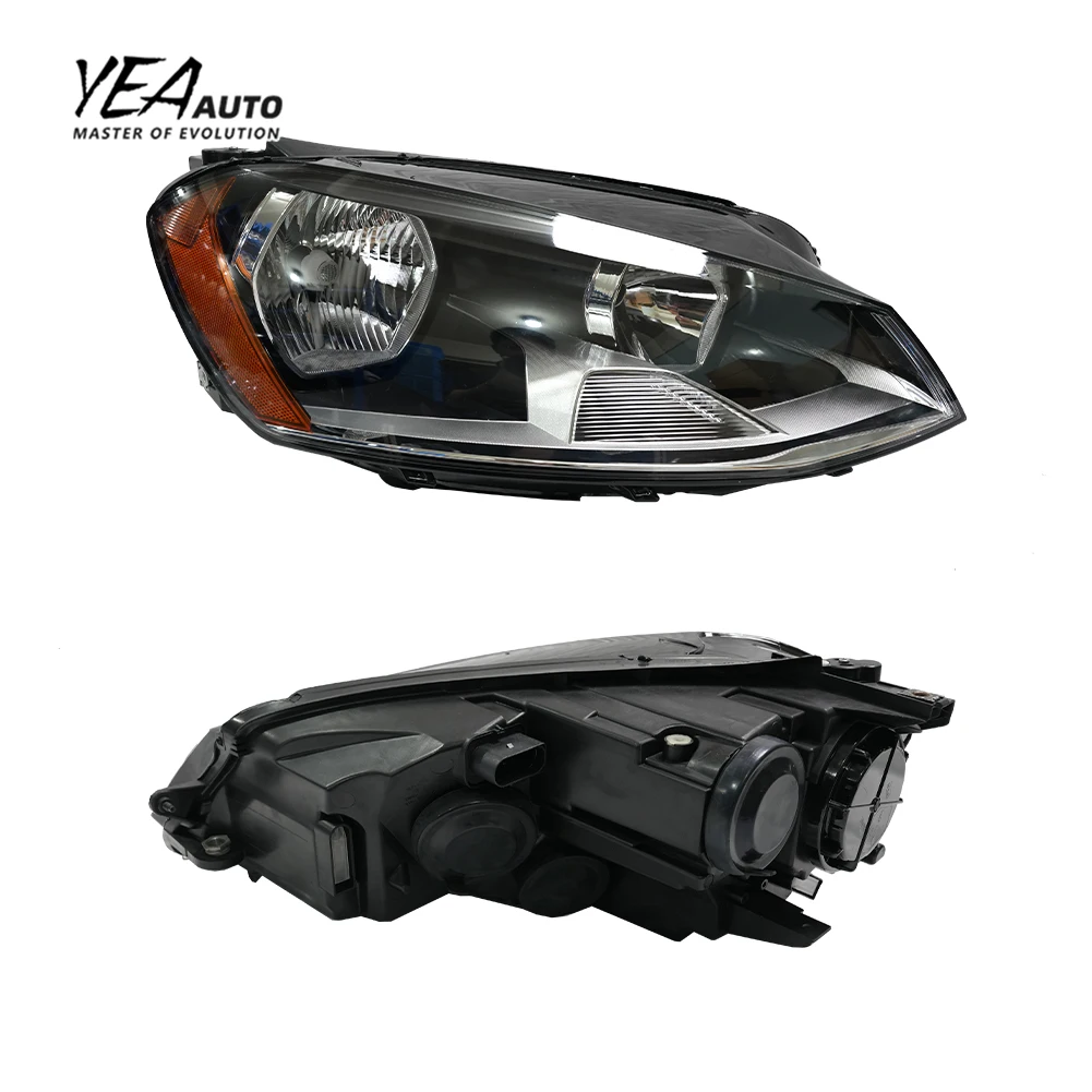 product replacement halogen headlight head light headlights for vw for volkswagen for golf 7 golf7mk7 head lamp 2013 2017-13