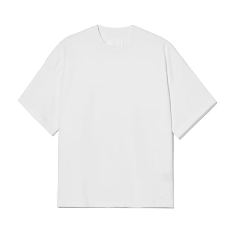 Custom Tshirt 100% Cotton Men's Cropped Boxy Fit Tee Luxury Quality ...