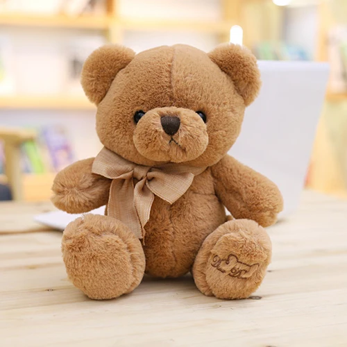 Penjualan Laris Boneka Lembut Dua Warna Kecil Hari Valentine Beruang Teddy  dengan Dasi