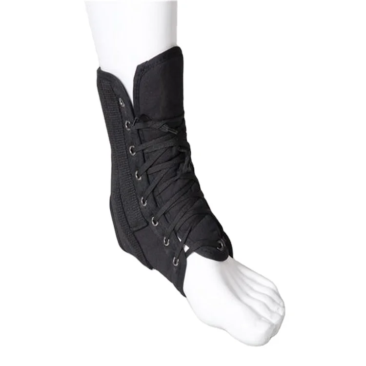 TJ-FM004-1 Adjustable Ankle Brace Stabilizer Straps Brace Ankle Support protection Guard Laced Pressurized Sleeve