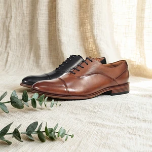 Factory Price Office Shoes for Men Leather Business Men's Leather Oxford Shoe Wedding Office Comfortable Men's Shoes