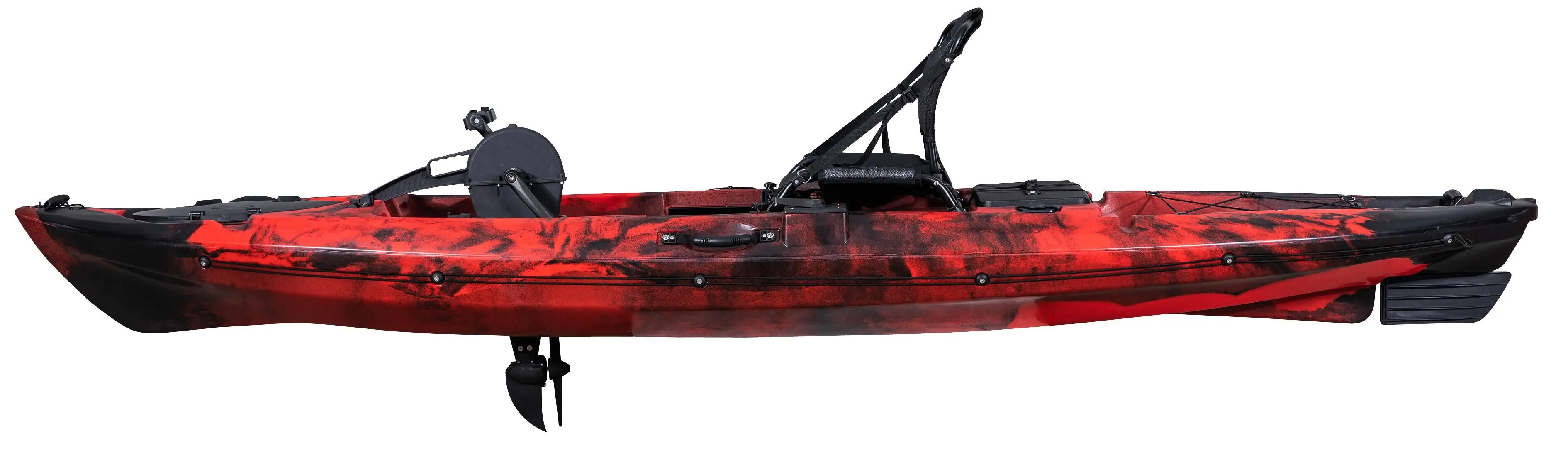 Kayak With Pedal Drive System for Single 1 Motor Fishing Kayak