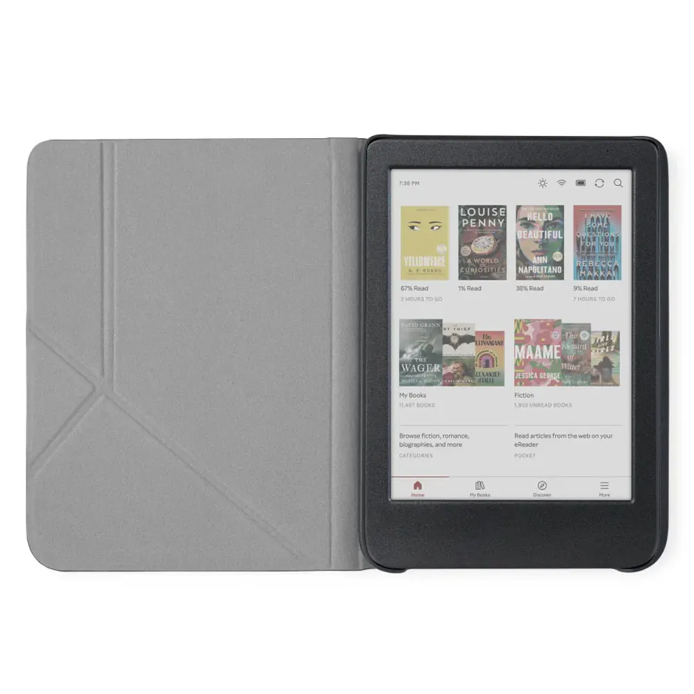 Foldable Leather Case For Kobo Clara Bw Libra Colour Elipsa 2E 2 Hd Sage 6 7 Inch E Reader Ebook Tablet Ereader Pbk161 Laudtec details