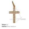 Pj375g pendente in oro bianco zirconio