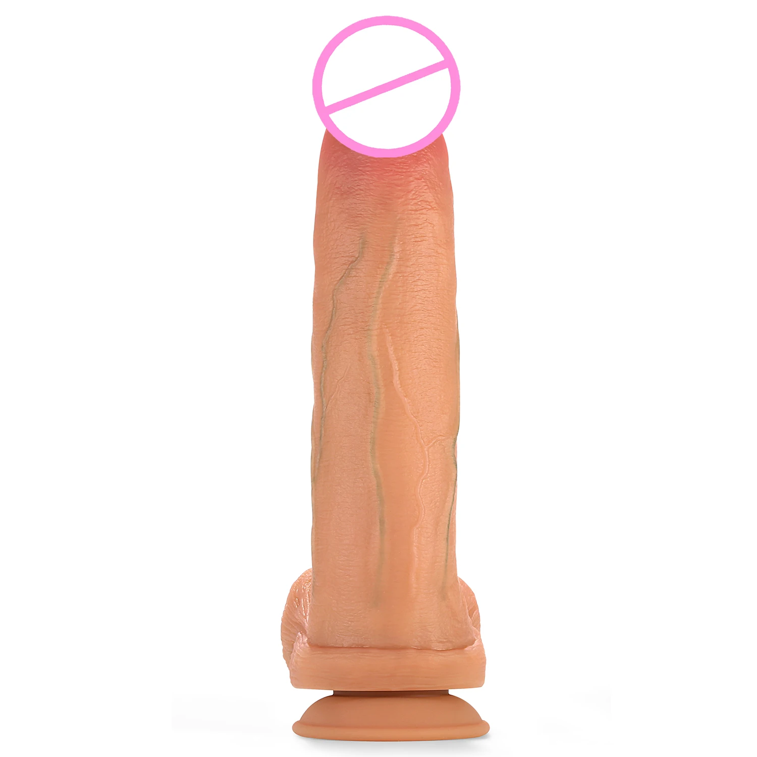 SAMEYO Wearable Artificial Fake Penis for Women Silicone Dildos for Lesbian Women Sex Toy 20cm Length Customized