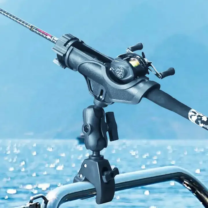 360 Degree Adjustable Fishing Rod Holder for Kayak Canoe