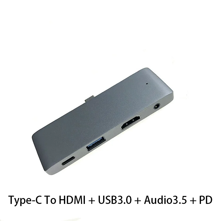Jasoz Factory USB C 4K VGA HDMI USB3.0 аудио PD адаптер многопортовый док-станция PD Зарядка для переключателя ноутбука