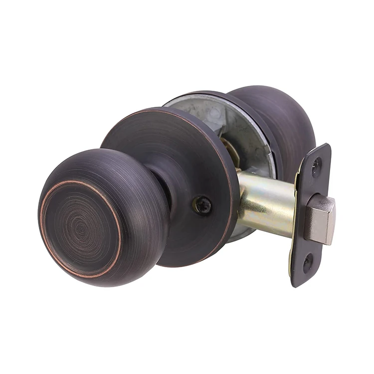 Black Ball Door Knob Matte Black Round Knobs Door Handle Lock For
