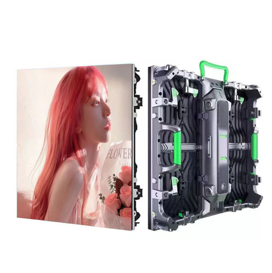 Pantalla Indoor LED Display Module P2.5 P2.976 P3.91P8 Full Color Video Wall Pixel Chip SMD Mode 500x500mm Size