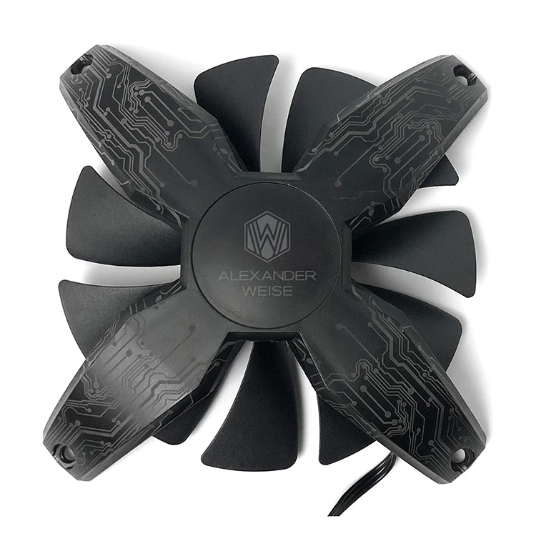 rgb led fan acrylic rgb fan