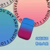Red and blue gradient