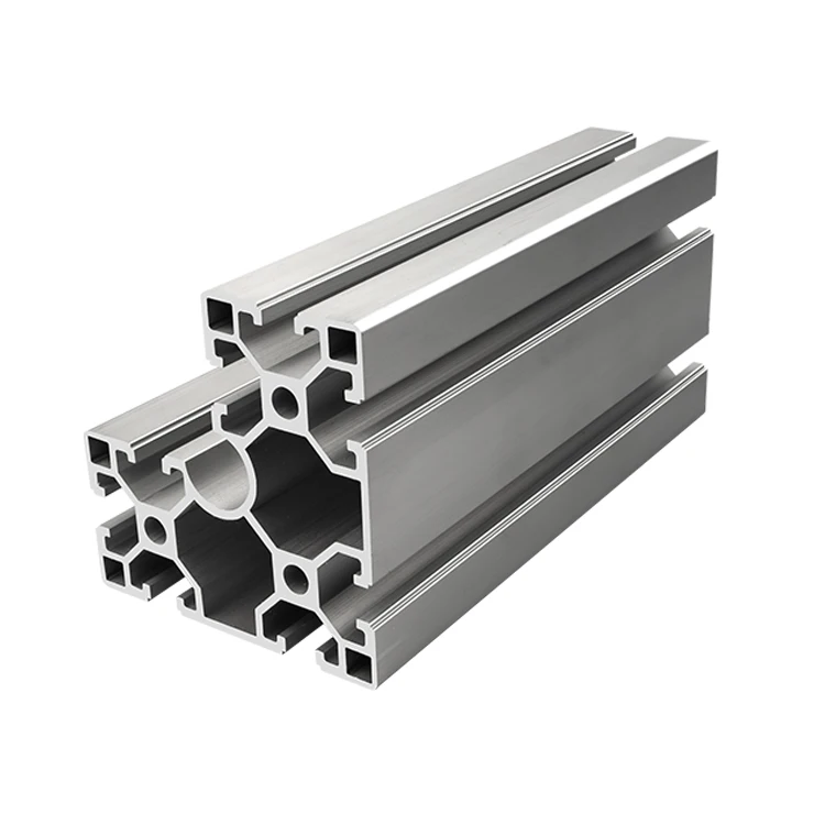 8840L industriell ekstrudert aluminiumprofil 8080 hjørne 8080 aluminiumlegeringsprofil