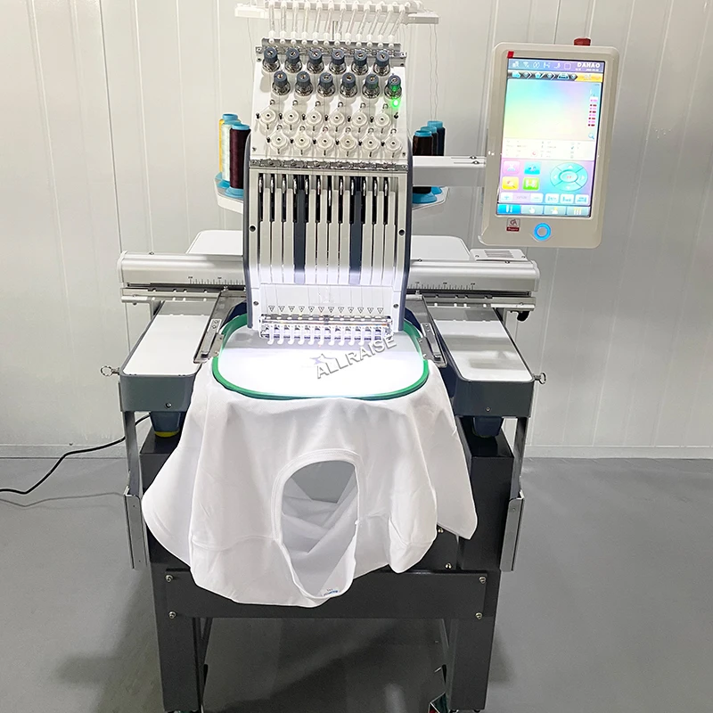 Smart Single Head Embroidery Machine Logo Embroidery Machines ...