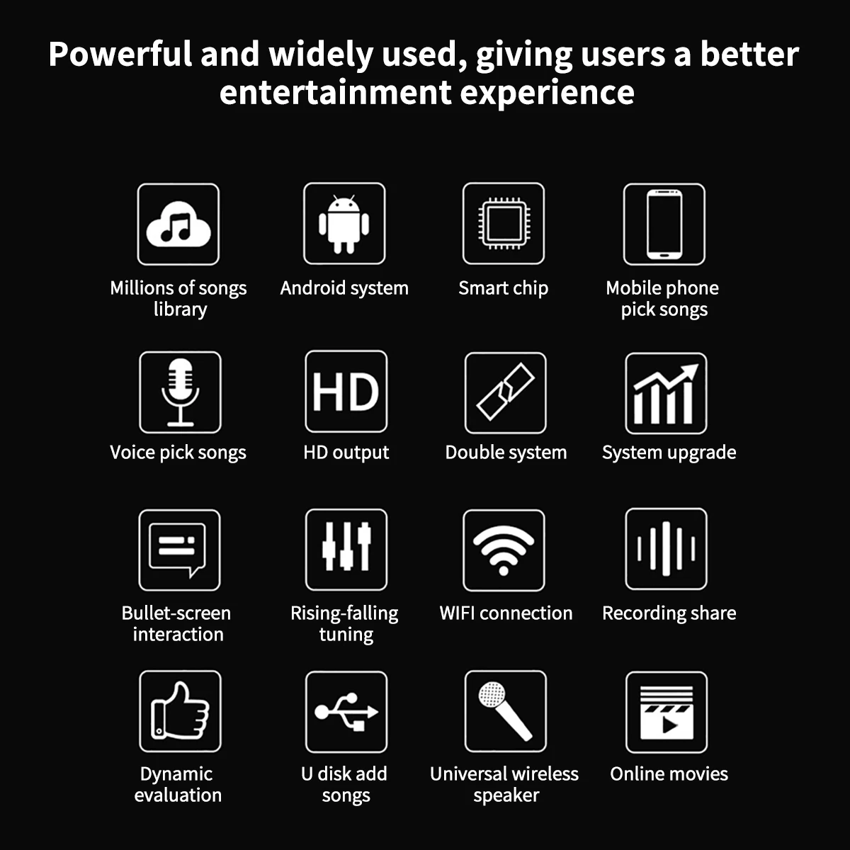 Inandon Karaoke Player 15.6inch 1t 4in1 4k Output Affordable Home Ktv