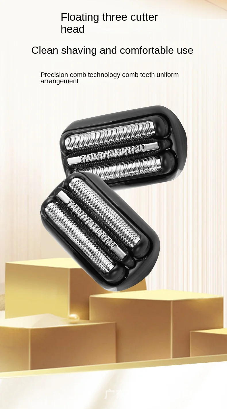 Double Edge Blade Mesh Cover Adapted To Braun 3 Series Shaver S3 For ...