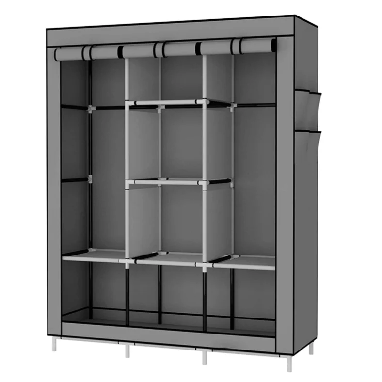 Double Rod Closet Cover　並行輸入品 Whitmor 6779-4866 Double Rod Closet Cover