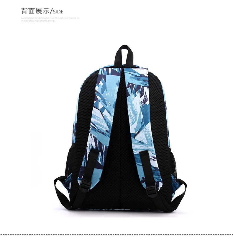 Hotselling Outdoor Travel Business Casual Backpack Oxford Camouflage Student School Bag