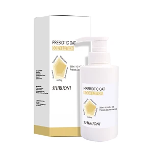 OEM Prebiotic Body Lotion Moisturizing Tightening Brightening Soothing Caiming Body Lotion Prebiotic Oat Niacinamid Body Lotion