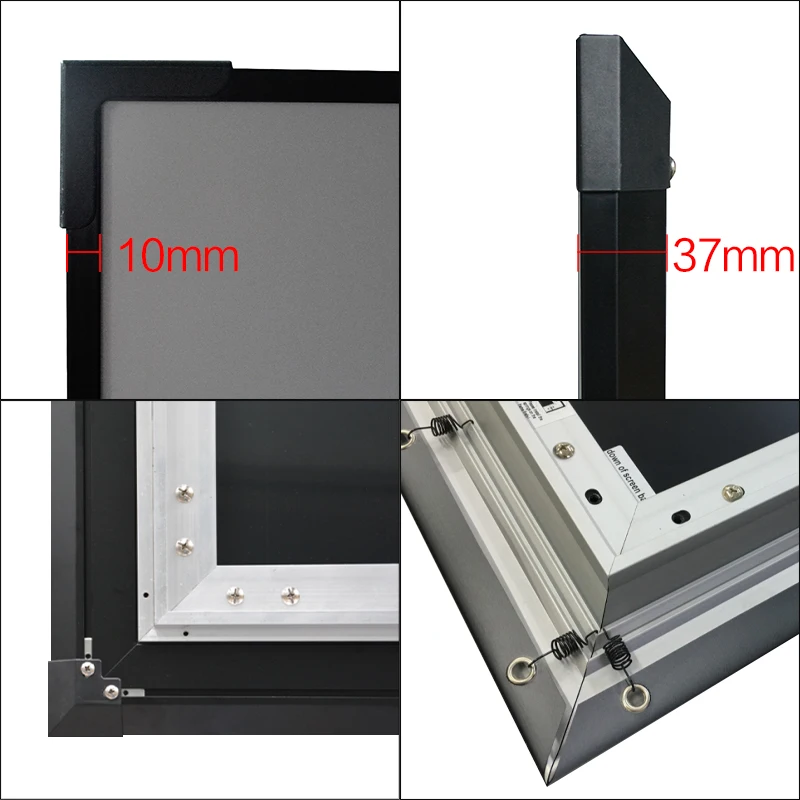 Настенный проектор с Неподвижной Рамой MGF 100 дюйма