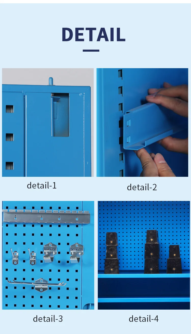 Hanger sheet tool cabinet with single shelf industrial storage factory