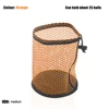 Orange-medium-can hold 25 balls