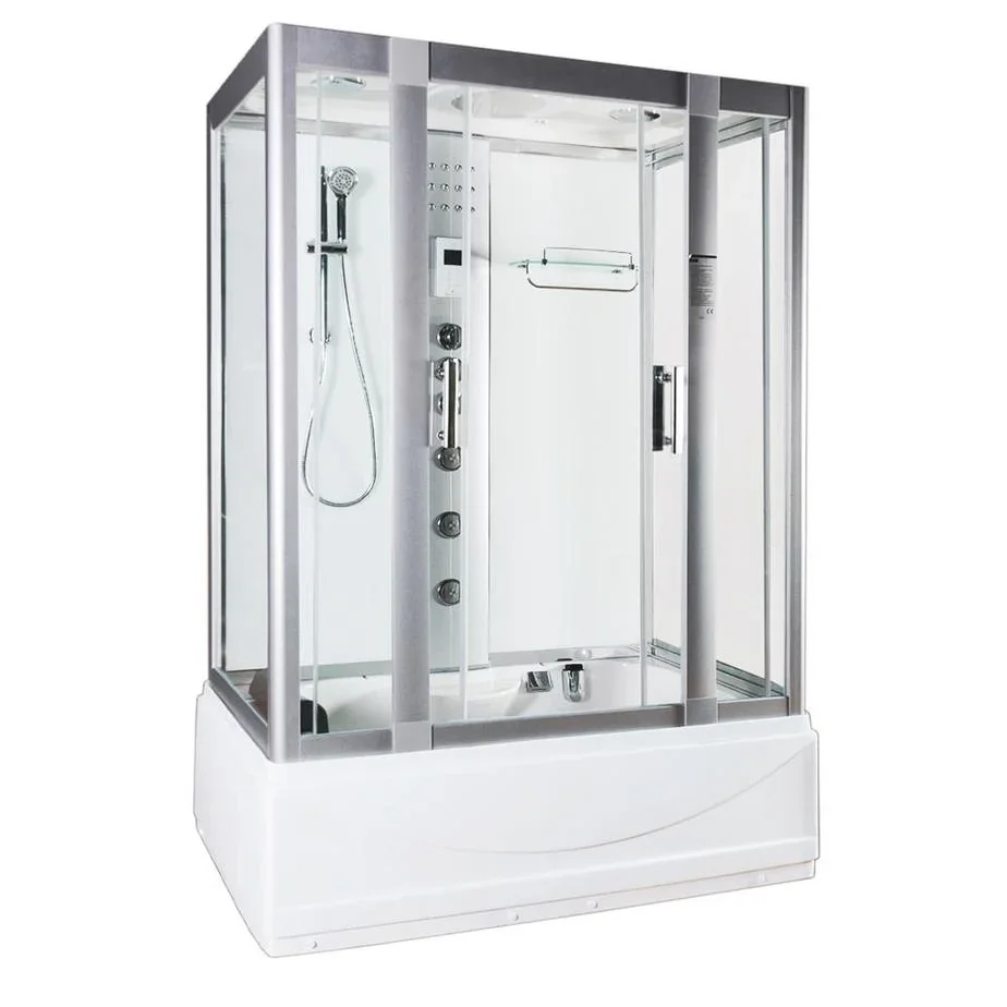 Fully Sealed Shower Cubicles Corner Shower Cabin With Sliding Door