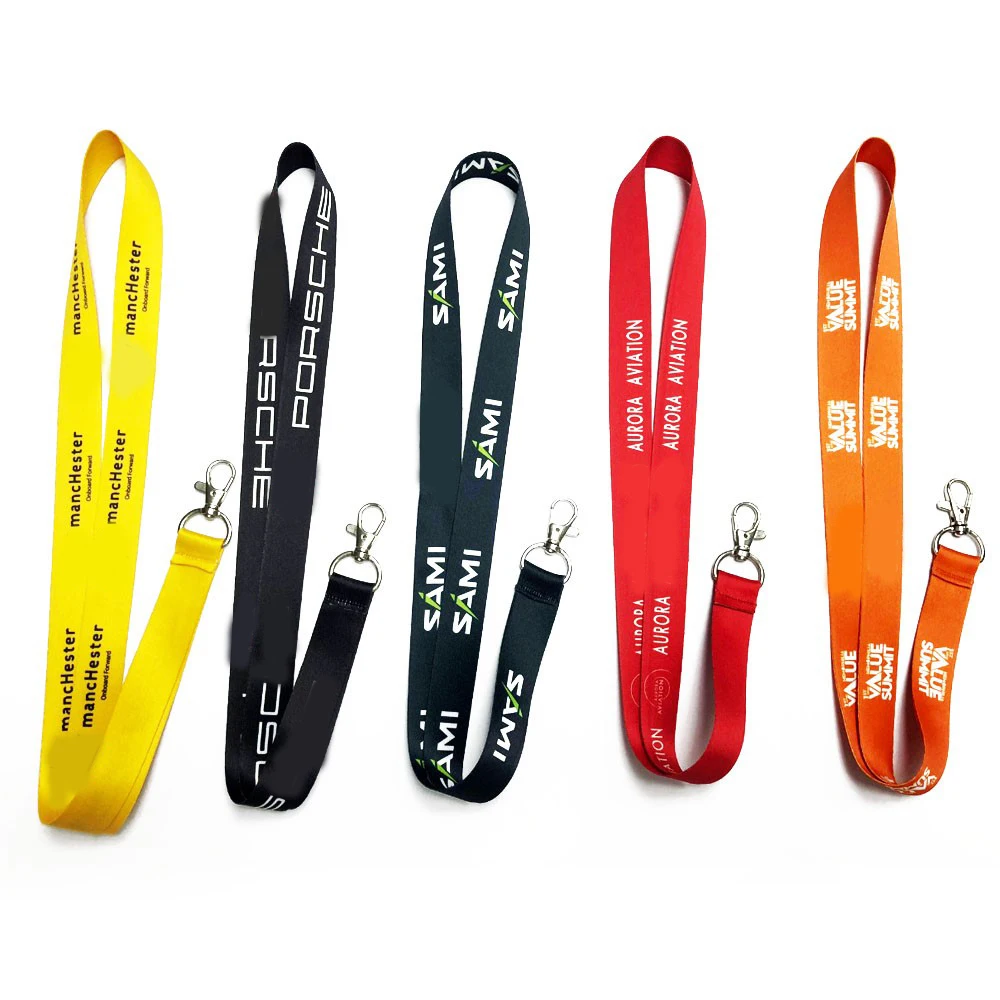 Custom Key Lanyard Id Card Badge Holder Neck Strap Printed Logo ...