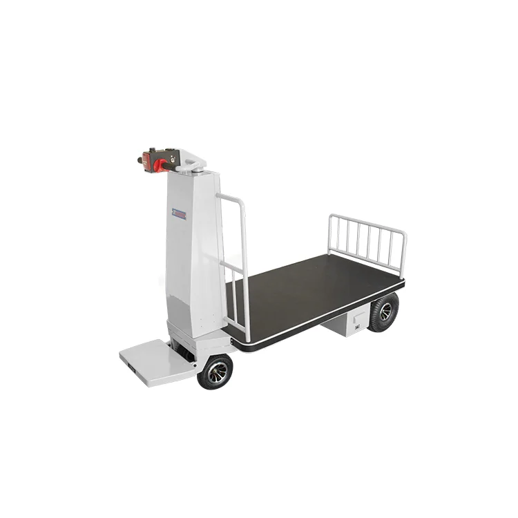 NK 118 Electric Trolley Cart Powered Standing Driving Electrical Warehouse Trolley Logistics Transport Truck