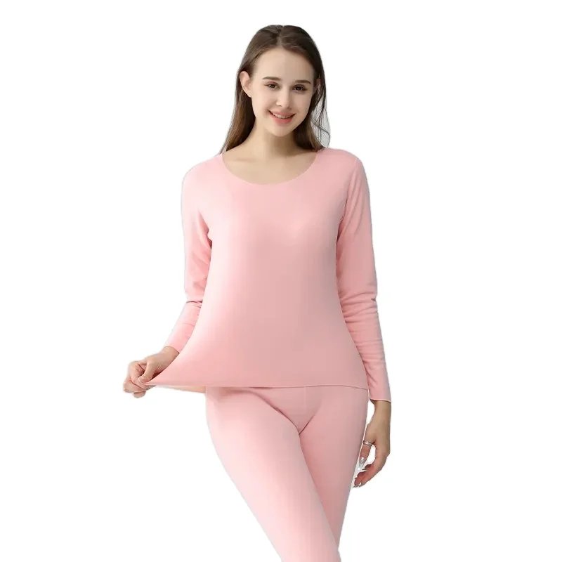 Wholesale Winter Lady Adult Sexy Warm Inner Wear Seamless Thermal Suits