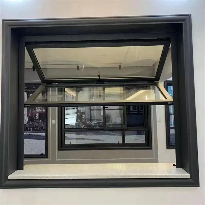 Customized Sliding Aluminium Bi Windows Aluminum Folding up Window