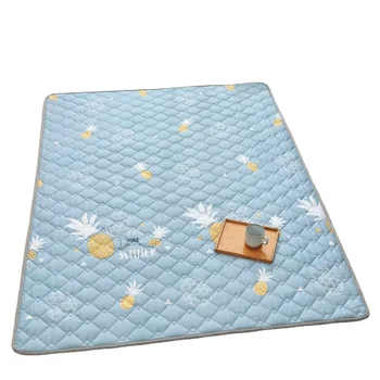 New customized size cotton non-slip floor mat baby crawling mat thickened carpet living room carpet tent blanket