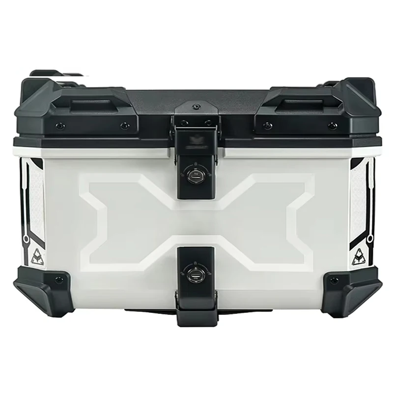 58L ABS Motorcycle Tail Box - Durable & Waterproof Toolbox