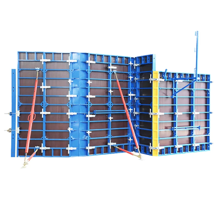 TECON Wall Panel Forming Aluminum Frame Peri Formwork System for Construction Use in Civil Engineering