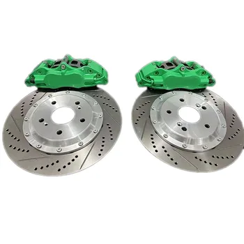 Brakes Front Brake Kit 4-Piston Caliper with Vented Disc Rotor 330x28MM For 2008-2019 16/17/18 Inch Wheel smart 453 e30