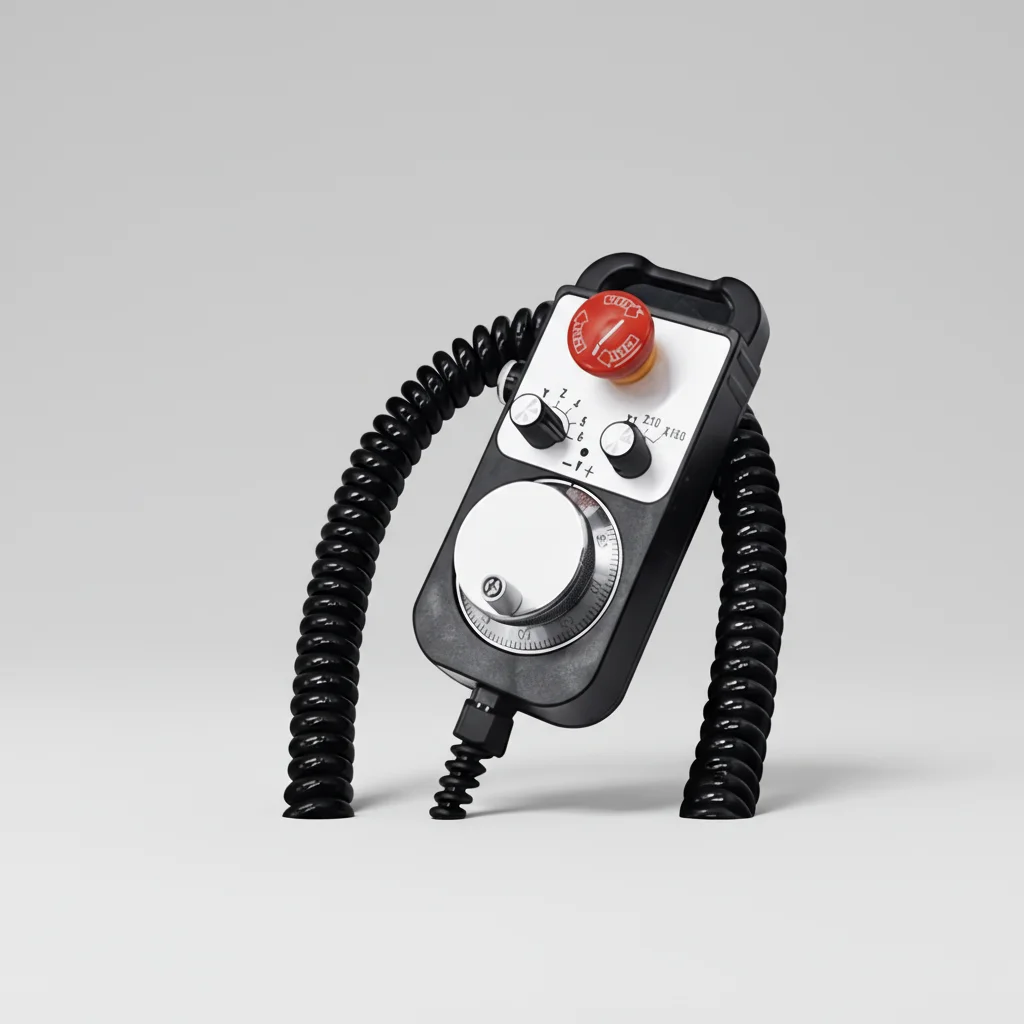TEBAK Electronic Handwheel Pulse Generator - New Generation Fanuc System - PLC Dedicated - With Emergency Stop Function