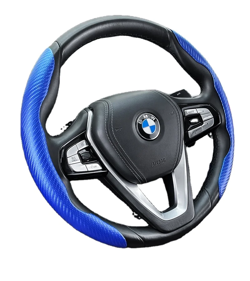 Universal Auto Steering Wheel Braid Cover - Customizable